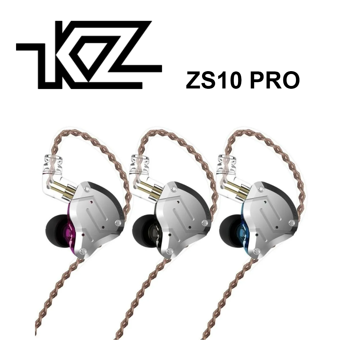 Auriculares In-Ears KZ ZS10 PRO - La Drummer Boutique
