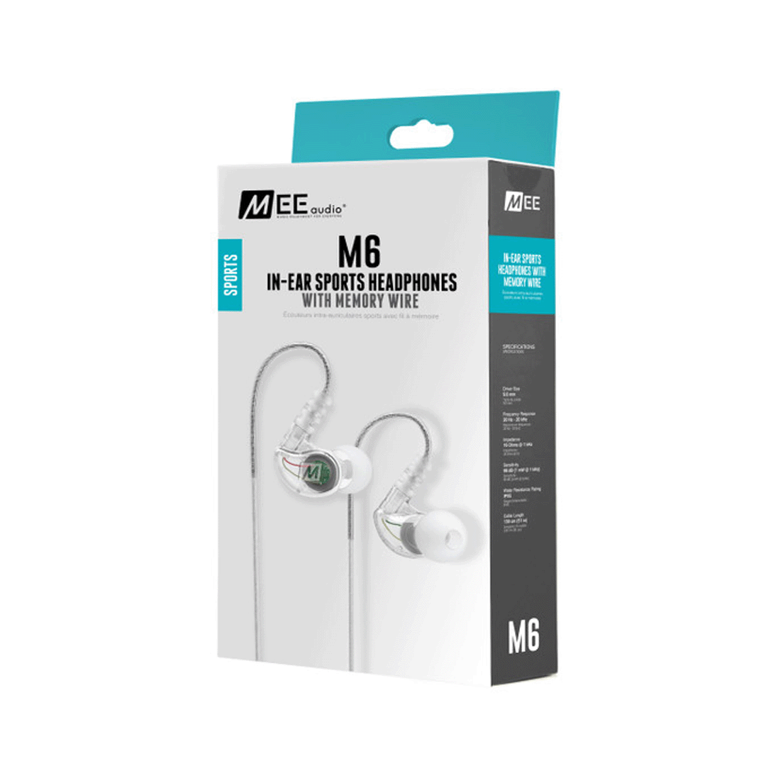  MEE audio M6 - Auriculares deportivos con cable