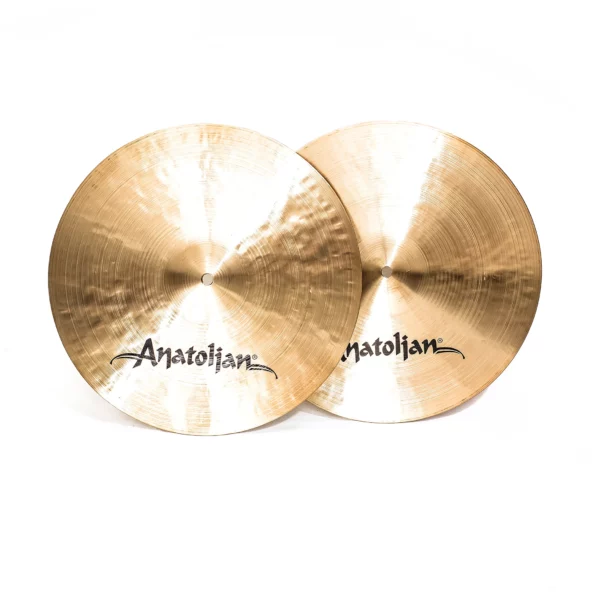 platillos anatolian cymbals de hi hat 15"